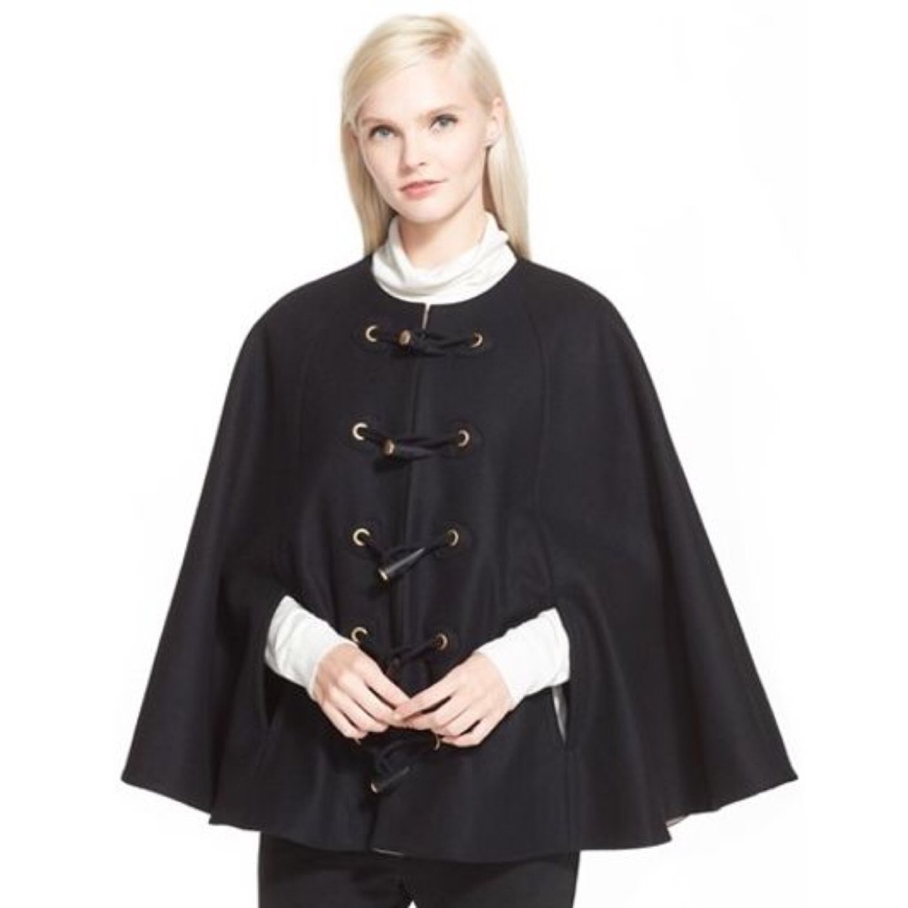 Rachel Zoe Wool Ammon Cape